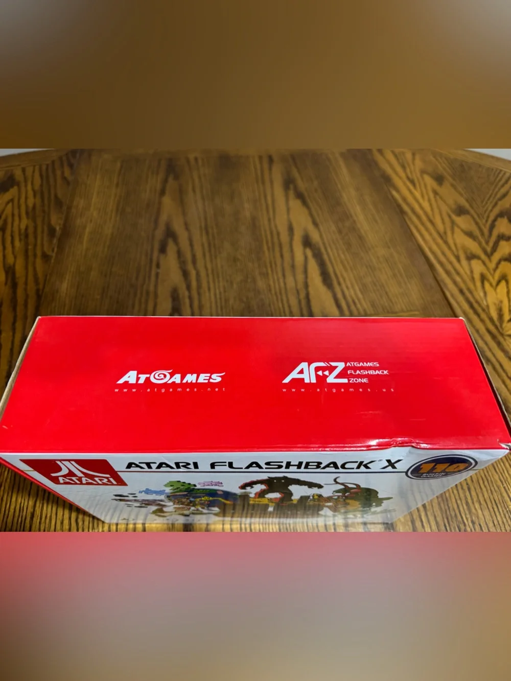 Atari Flashback X Classic Gaming Console - 110 builtin games 2 wired controllers